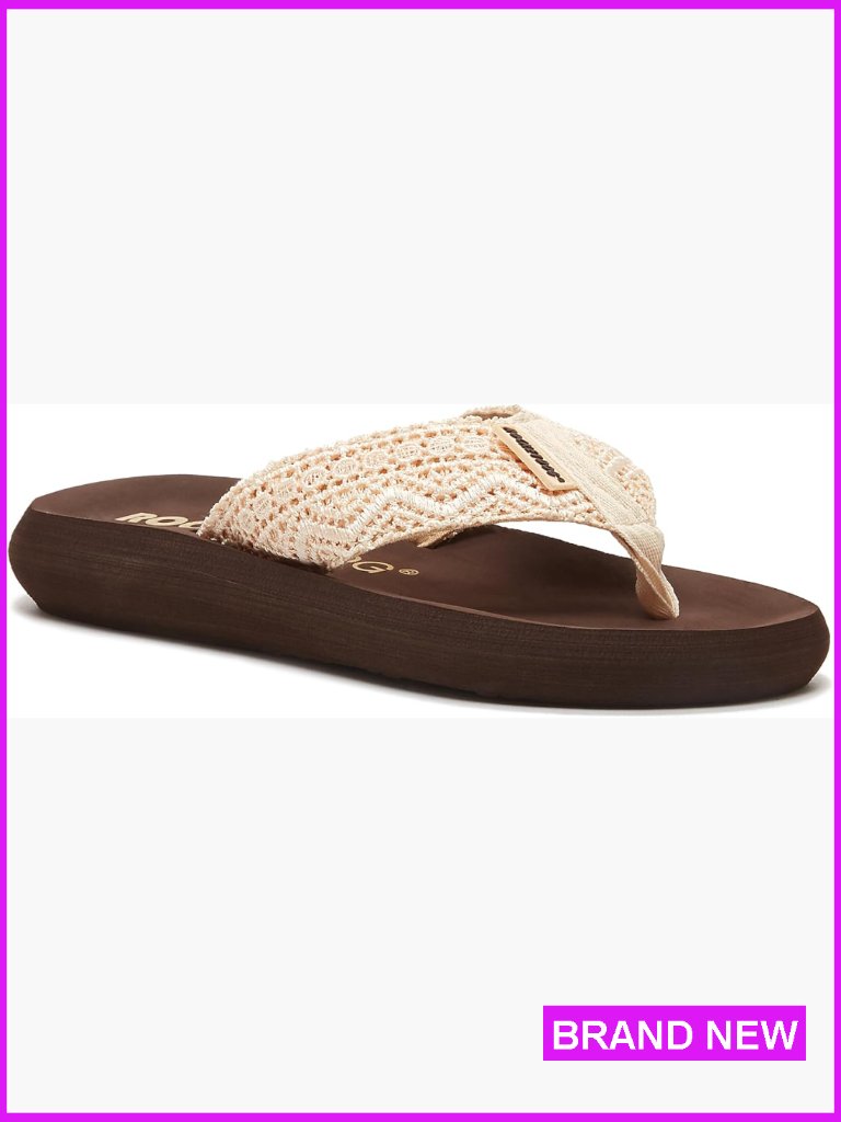 Platform Flip Flops Sandals Casual Summer Beach Vacation Thong Slip On